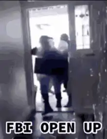 FBI Open Up door breach