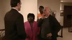Larry David collapses in shock