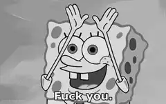 SpongeBob Fuck You Rainbow