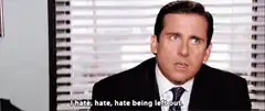 Michael Scott hates being left out