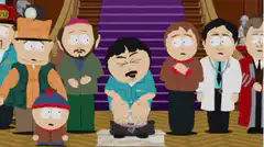 Kenny sits on toilet and explodes