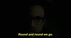 Round and round we go