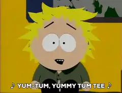 Jimmy singing Yum-Tum Yummy Tum Tee