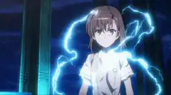 Misaka Mikoto electricity aura