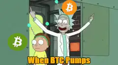 Rick and Morty When BTC Pumps