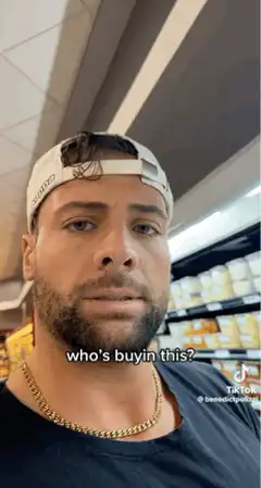 man asking who's buyin this