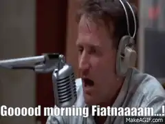 Good morning Fiatnaaaam