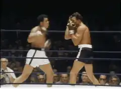 Muhammad Ali knocks out Sonny Liston