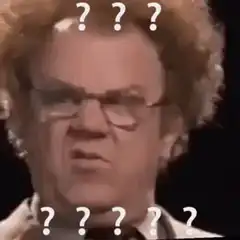 John C. Reilly confused face with question marks
