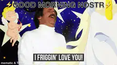 Ron Burgundy Good Morning Nostr