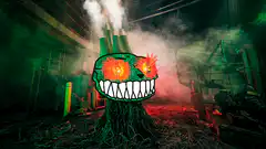 Smiling Factory Monster