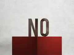 3D NO to YES text animation