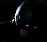Batman in the dark