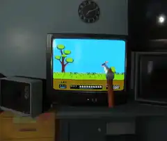 hammer hits tv game character