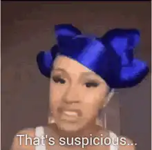 Nicki Minaj That's suspicious
