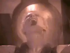 Immortan Joe transforms into a god