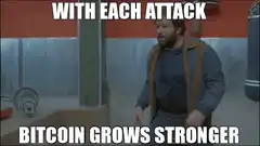 With Each Attack Bitcoin Grows Stronger