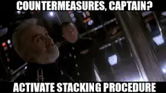 Countermeasures Captain Activate Stacking Procedure