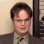Dwight Schrute smiling