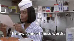 I know some of these words