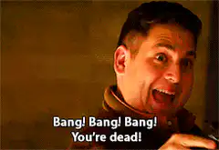 Michael Scott Bang Bang You're Dead