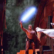 Conan the Barbarian summons lightning