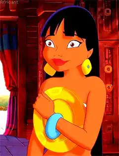 Chel from Atlantis Shushing