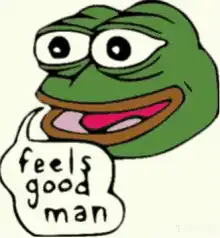 Feels Good Man to Feels Bad Man