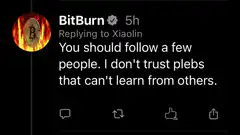 BitBurn tweet and man reaction