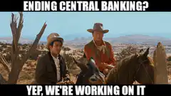 Two and a Half Men Ending Central Banking
