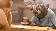 Flash the sloth stamping slowly