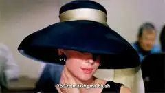 Audrey Hepburn You're making me blush