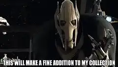 General Grievous fine addition to my collection