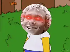 Thomas the Tank Engine laser eyes