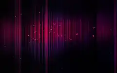 Pink and purple vertical light streaks