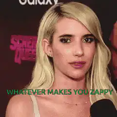 Emma Roberts Whatever Makes You Zappy