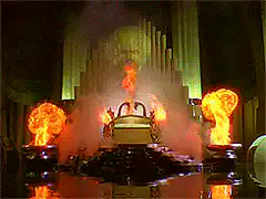 Wizard of Oz fire bowls and characters
