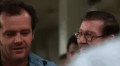 Jack Nicholson takes a pill