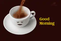 Good Morning Coffee Cup Animation