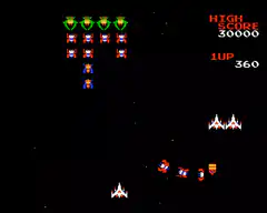 Space Invaders gameplay screenshot