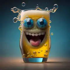 SpongeBob Beer Glass