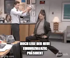 Michael Scott Nochnachdem GIF