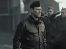 General Patton saluting