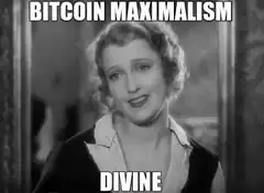 Bitcoin Maximalism Divine