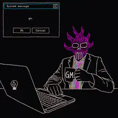 purple fire skull gm system message