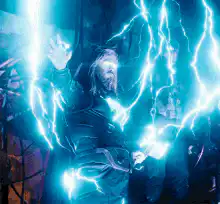 Thor summons lightning