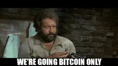We're Going Bitcoin Only
