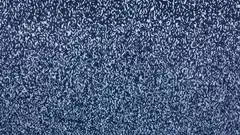 blue and white static noise