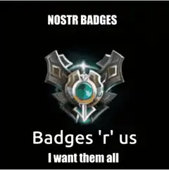 Nostr badges assembling