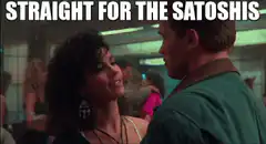 Straight for the Satoshis